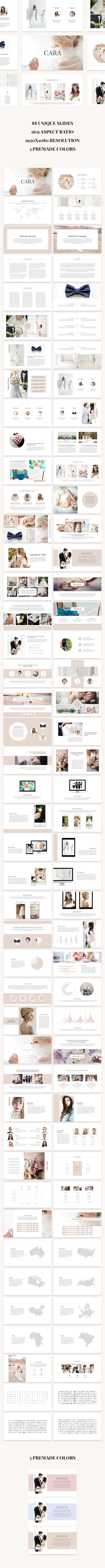 Cara PowerPoint Template - PowerPoint Templates Presentation Templates