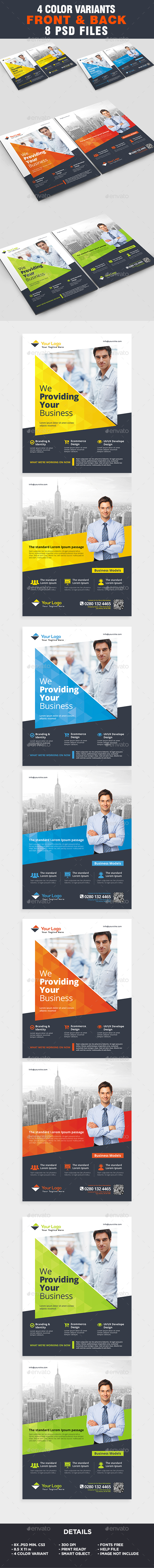 Corporate Business Flyer Template - Corporate Flyers