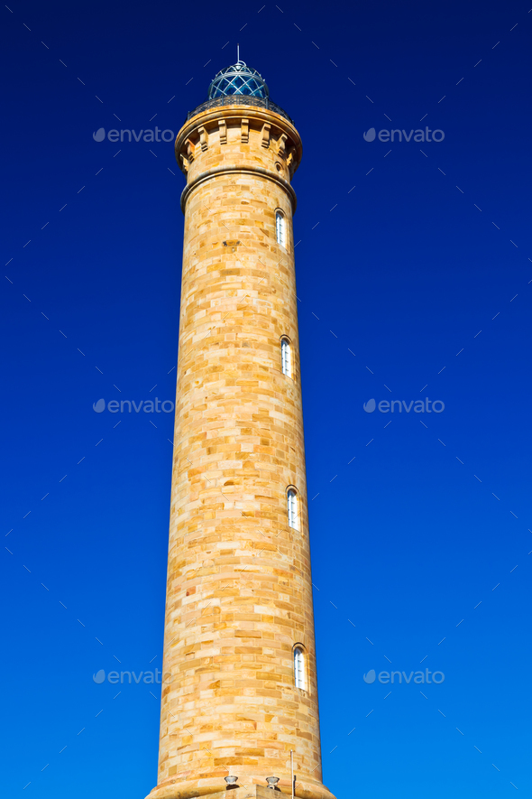 Lighthouse of Chipiona, Cadiz - Stock Photo - Images