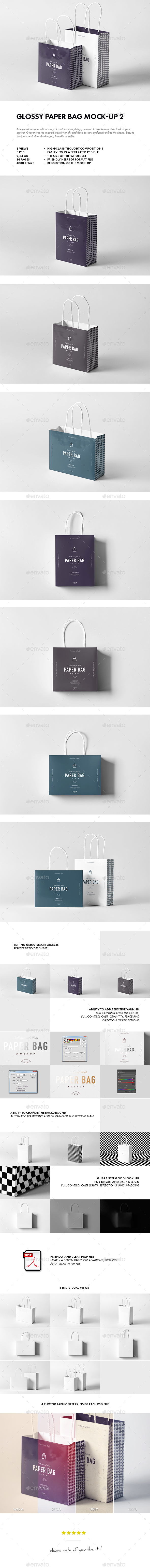 Paper Bag Mock-up 2 - Miscellaneous Packaging