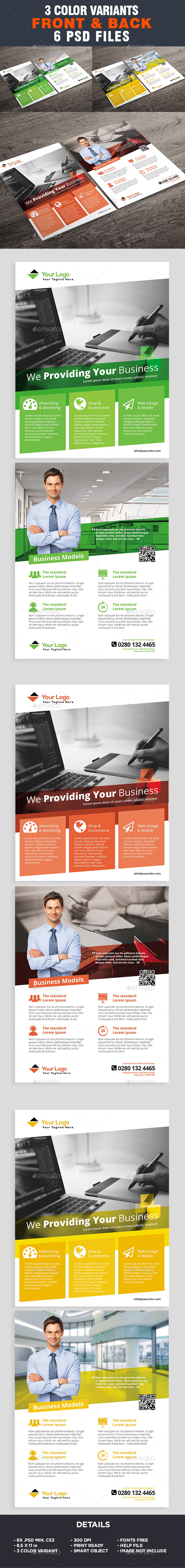 Corporate Flyer Template - Business Flyer - Corporate Flyers