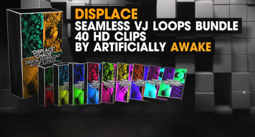 Event Visuals for VJs & DJs - Displace Pack by DJVB