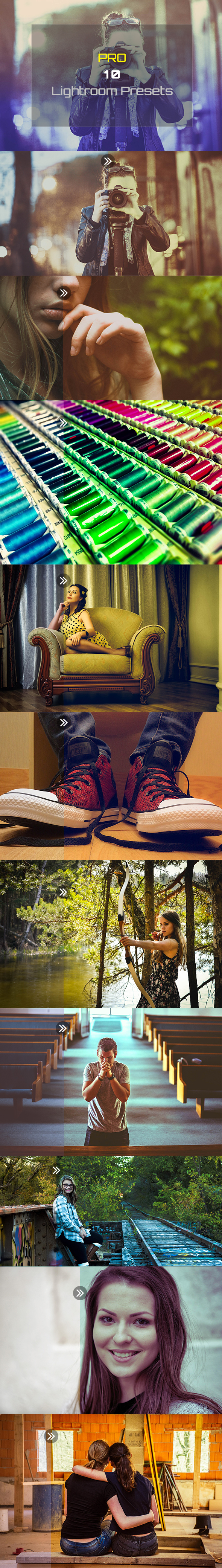 PRO 10 Lightroom Presets Pack - Lightroom Presets Add-ons