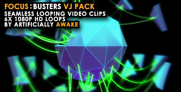 Focus - Busters Seamless VJ Loop Pack alt