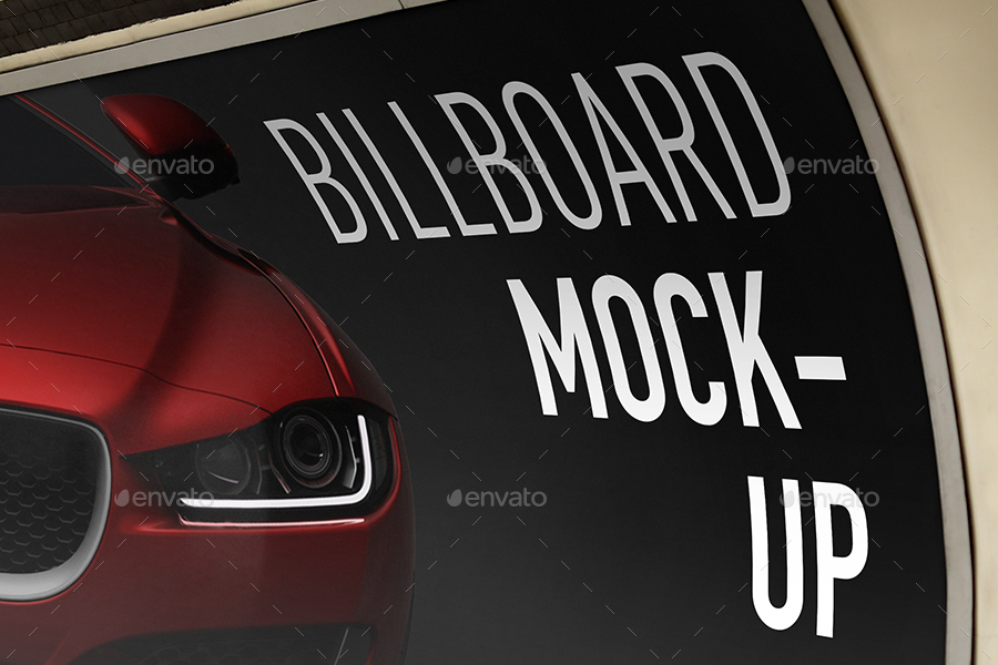 Download Smart Billboard Advertising Mockup PSD Template by ...