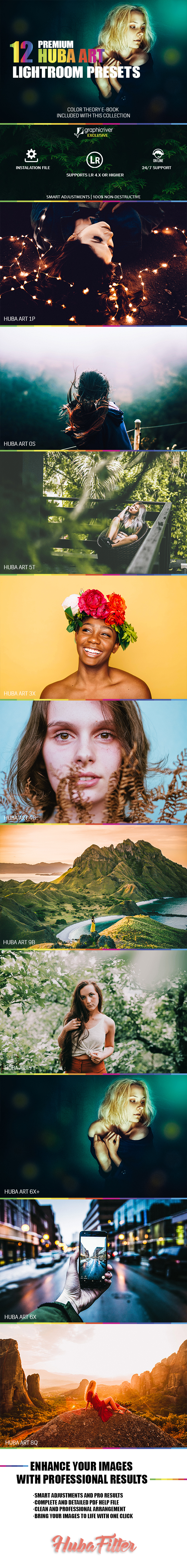 12 Huba ART Lightroom Presets 2017 - Lightroom Presets Add-ons