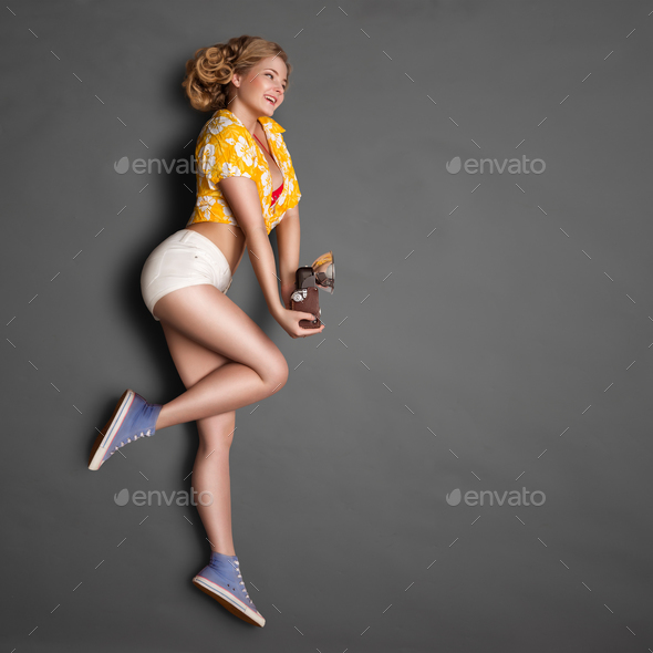 Retro flash. - Stock Photo - Images