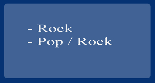 Rock, Pop-Rock