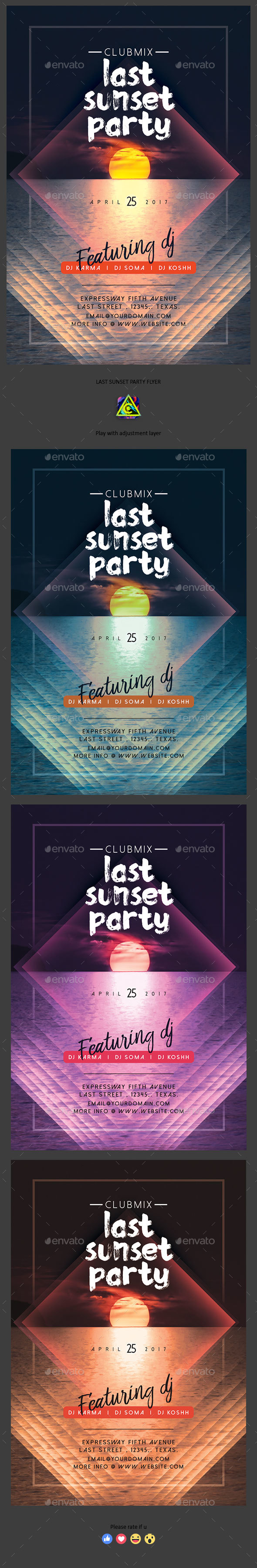 Last Sunset Party - Clubs & Parties Events