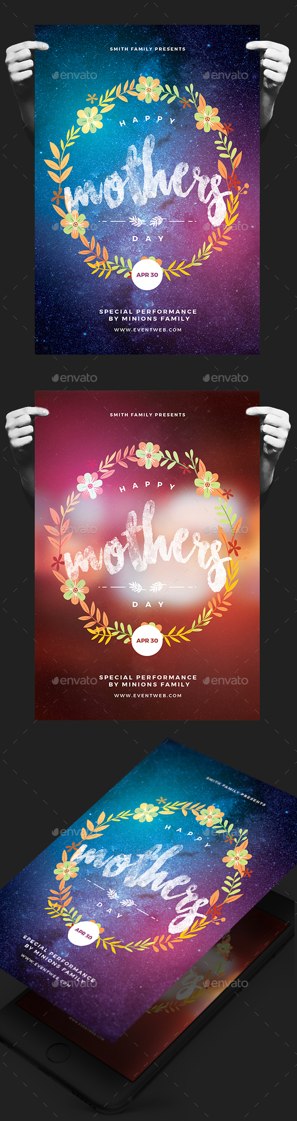 Happy Mother's Day Flyer - Events Flyers