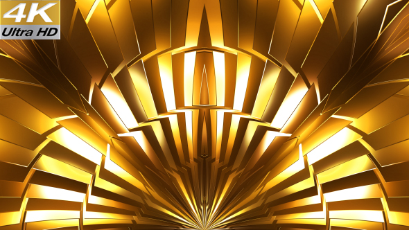 Gold 3D Background 4k alt
