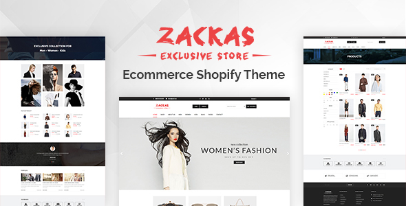 Zackas - Responsive Shopify Theme by HasTech | ThemeForest