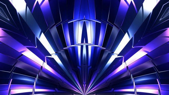 VJ Blue 3D Stage alt