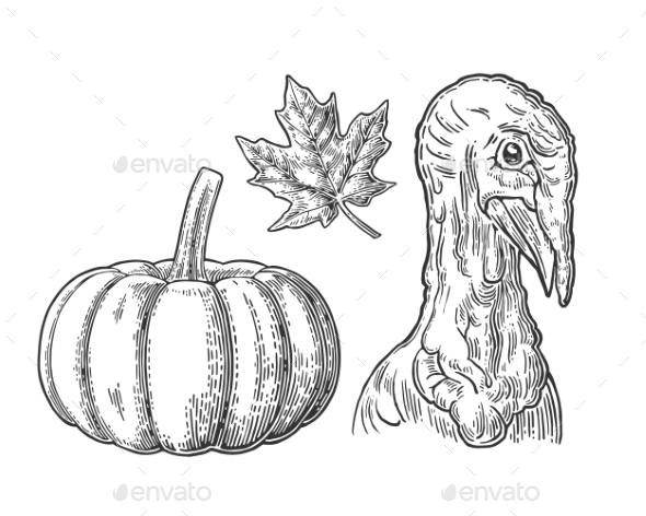 Set for Thanksgiving Day Poster - Miscellaneous Seasons/Holidays