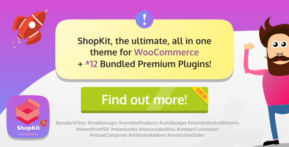ShopKit - The WooCommerce Theme - WooCommerce eCommerce