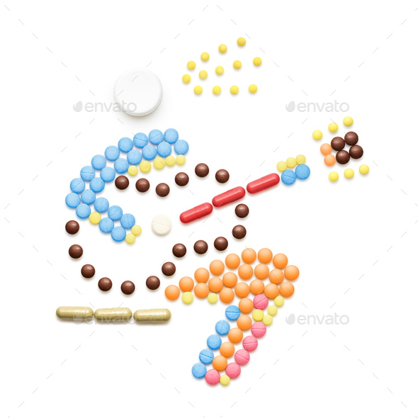 Playing with bacteria. - Stock Photo - Images