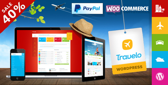 Travelo - Travel/Tour Booking WordPress Theme - Travel Retail
