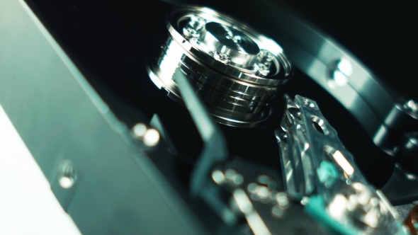 Storage of Computer Digital Information. Hard Disk, Hdd. The Disassembled Hard Disk Is . How the alt