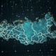Russia Danger Blue Map 4K - VideoHive Item for Sale