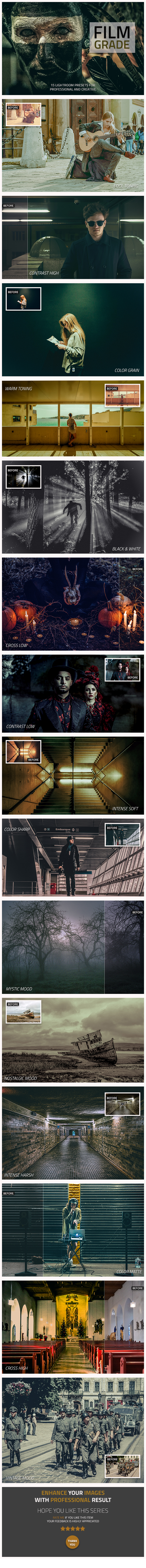 Film Grade - Lightroom Presets Add-ons