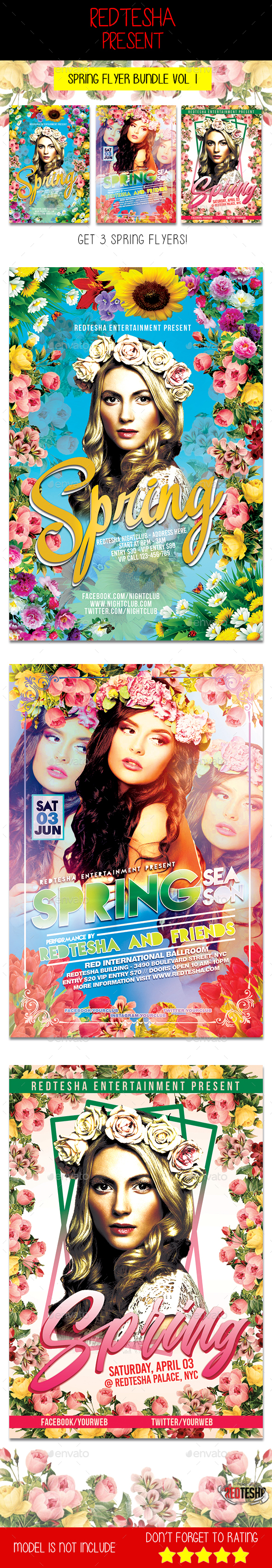 Spring Flyer Bundle Vol 1