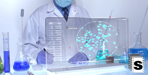 Futuristic Screen in the Lab alt