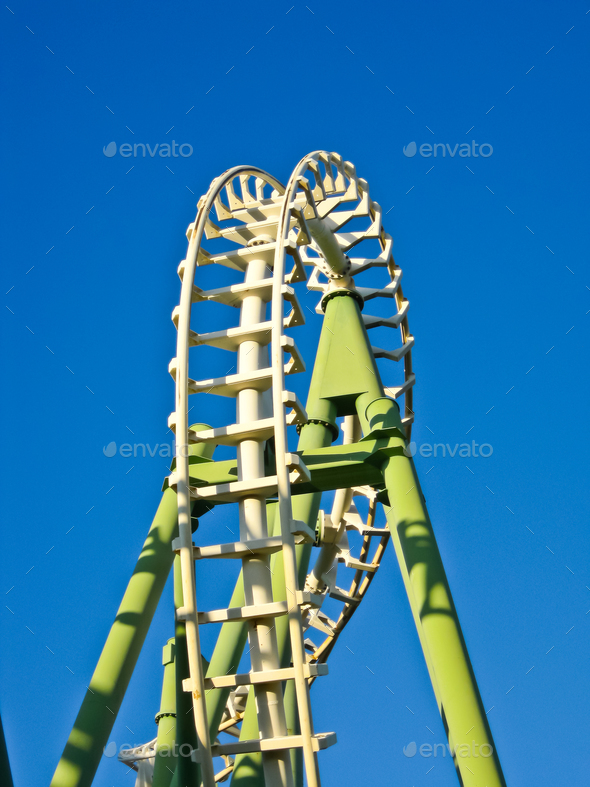Roller Coaster - Stock Photo - Images