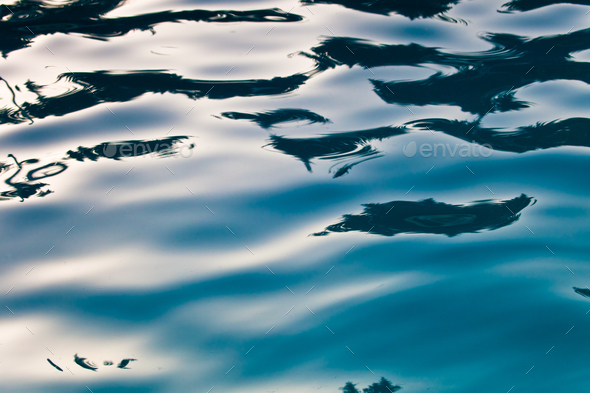 Water and reflections - Stock Photo - Images