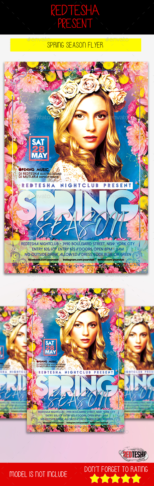 Spring Season Flyer - Events Flyers