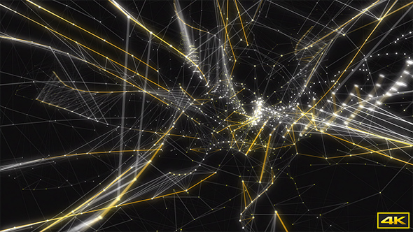 Particles Network Background 2