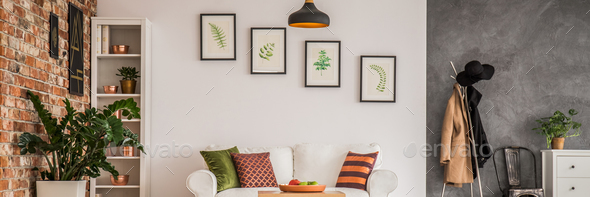 Stylish living room - Stock Photo - Images