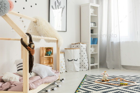 Modern Child Room With Bookcase Stock Photo By Bialasiewicz Photodune