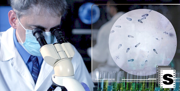 Scientist and Microscope alt