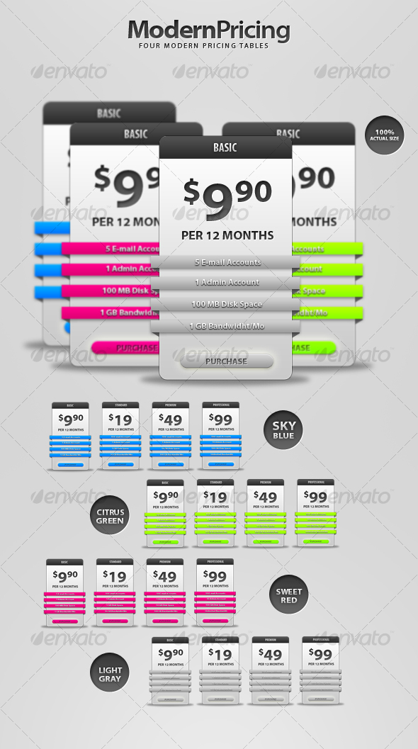 Modern Pricing - Forms Web Elements