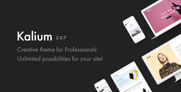 Kalium - Creative Theme for Professionals - Portfolio Creative