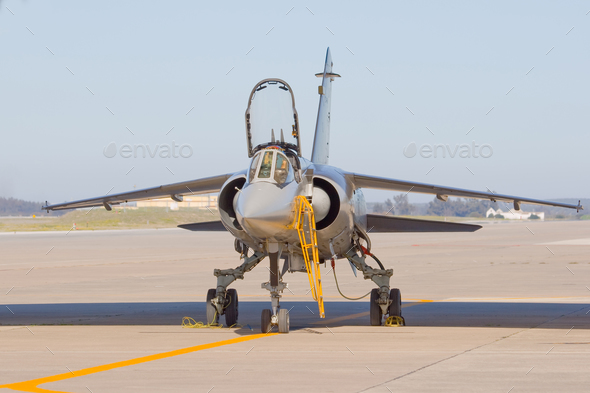 Military aircraft - Stock Photo - Images