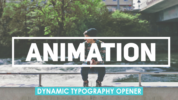 Dynamic Typography Opener - VideoHive 19917655