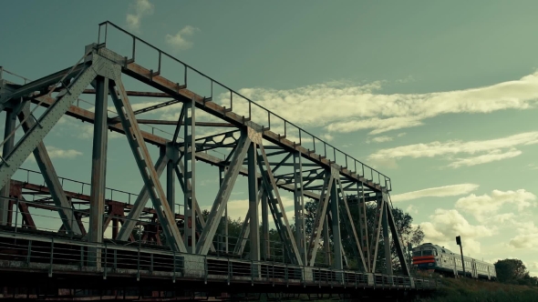 Train Cars on the Bridge alt