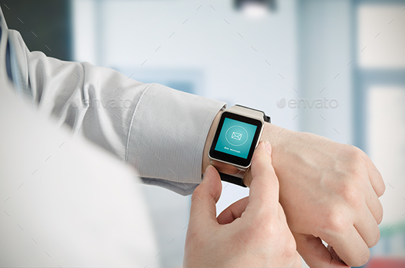 Smartwatch Mockup Real Photo - Displays Product Mock-Ups