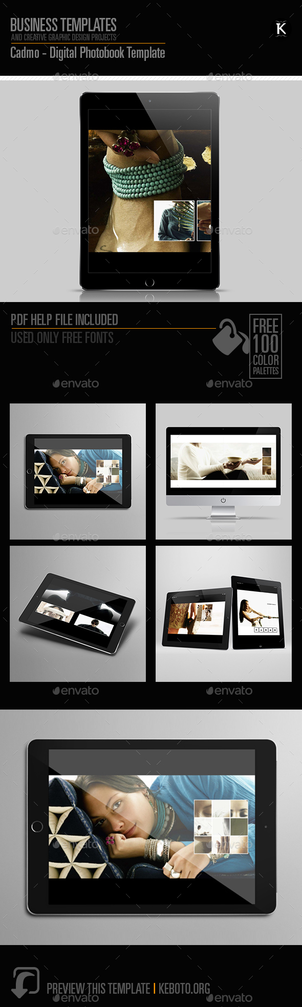 Cadmo - Digital Photobook Template - ePublishing