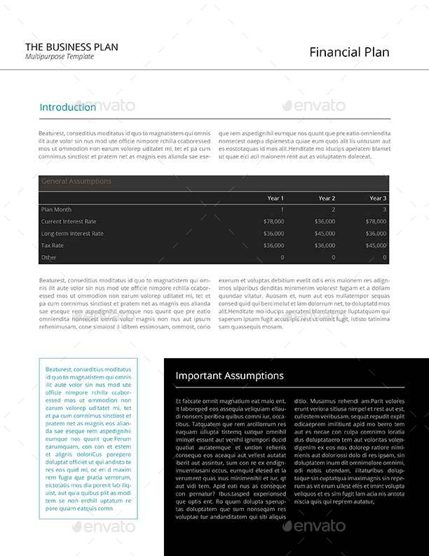 THE Business Plan - Multipurpose v2 US Letter by Keboto | GraphicRiver