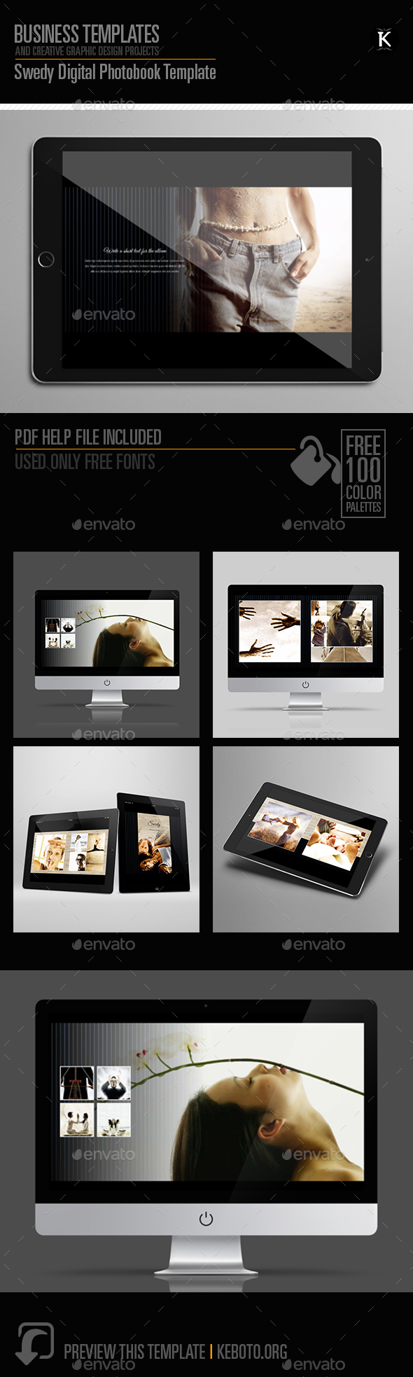 Swedy - Digital Photobook Template - ePublishing