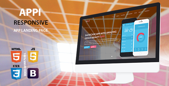 Special Appi Responsive App Landing Page