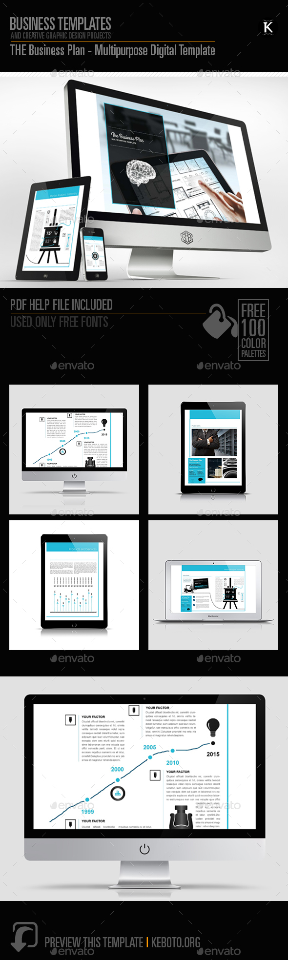 THE Business Plan - Multipurpose Digital Template - ePublishing