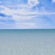 Blue Calm Sea and Passing Clouds - VideoHive Item for Sale