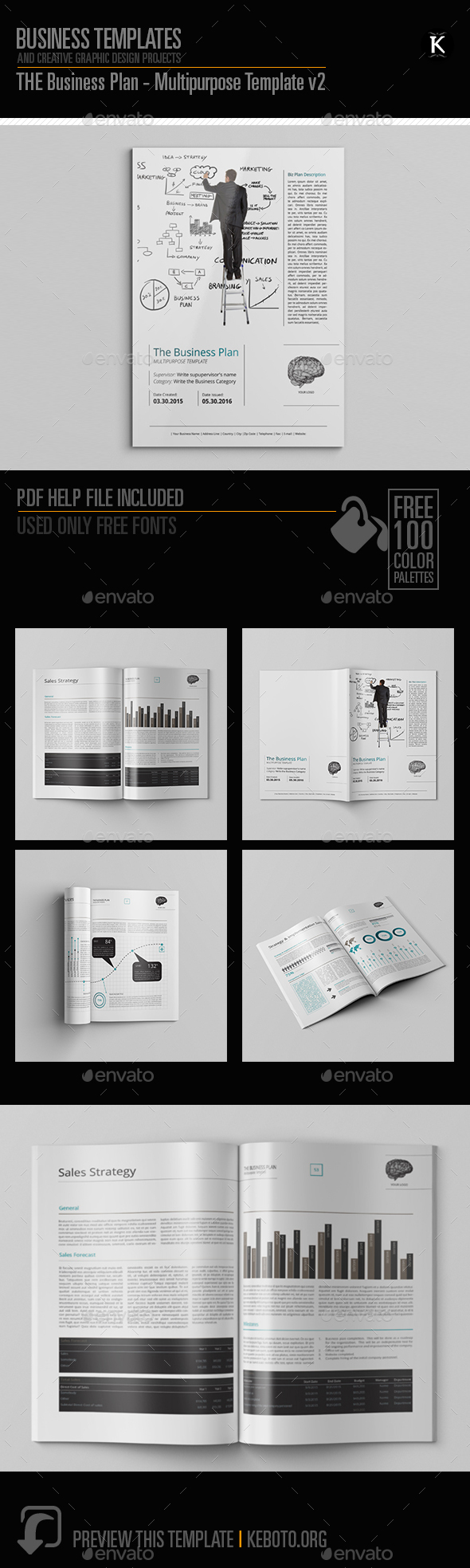 The Business Plan - Multipurpose Template v2 - Miscellaneous Print Templates