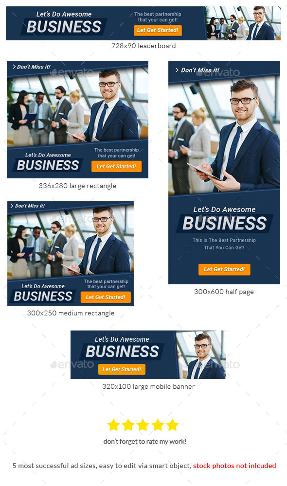 Corporate Web Banner Design Template 71 - Lite - Banners & Ads Web Elements
