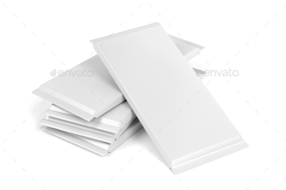 Blank chocolate bar packagings Stock Photo by magraphics | PhotoDune