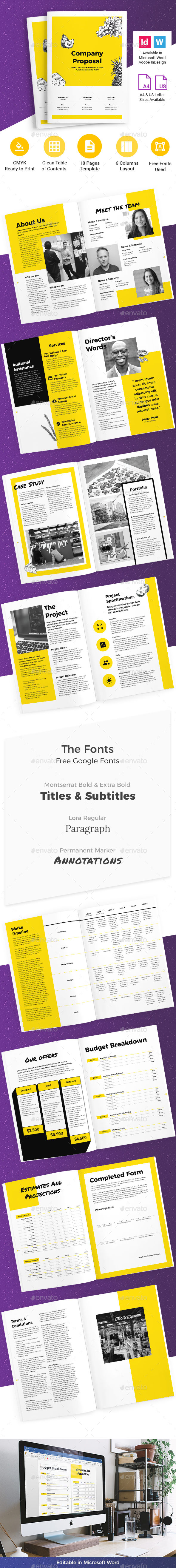 Business Proposal - Proposals & Invoices Stationery