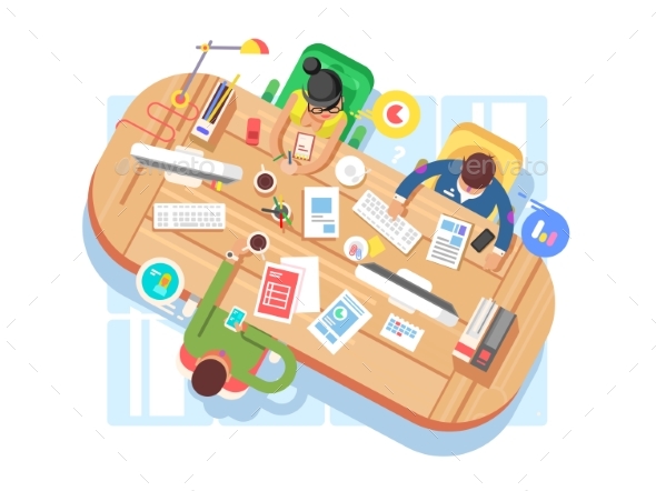 Conference Office Workspace Meeting - Concepts Business